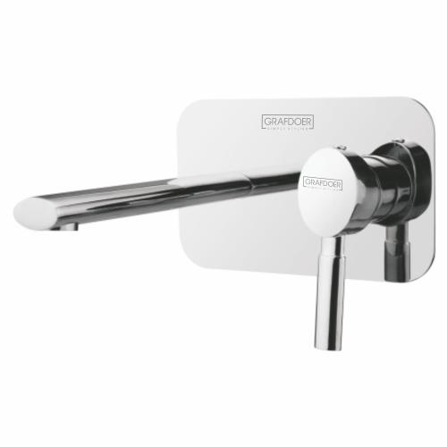 Single Function Basin Tap Wall Mounted Chrome